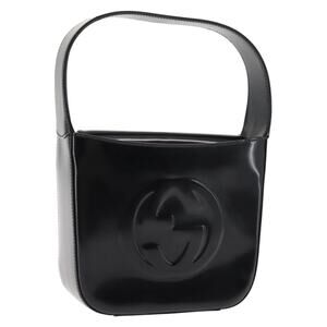 GUCCI Soho Shoulder Bag Enamel Black 007 2023 007 2023